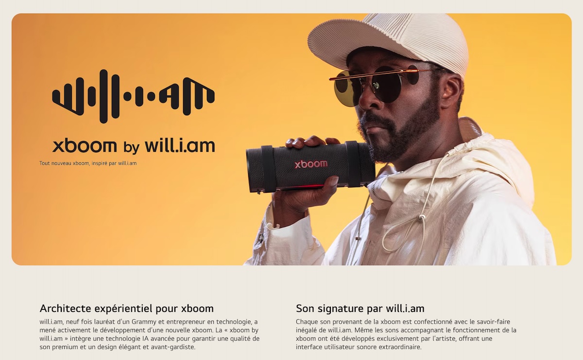 LG wprowadza nową gamę xboom: głośniki na każdą okazję